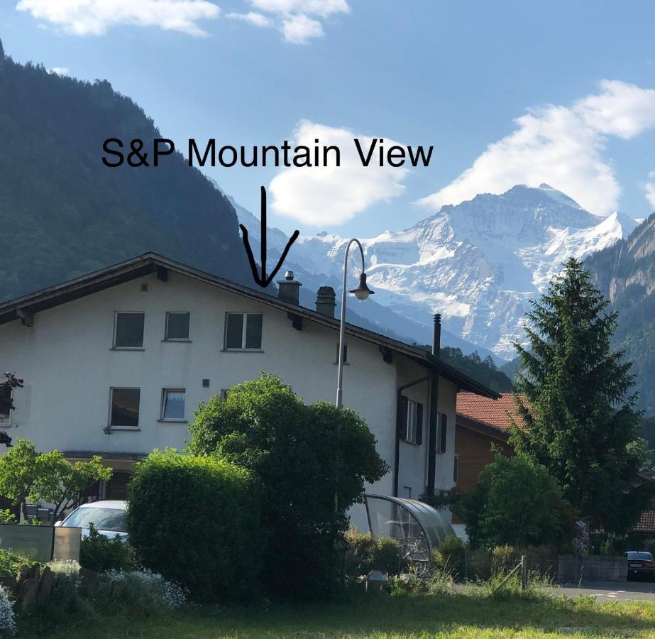 S&P Mountain View Apartment 1 Wilderswil Buitenkant foto
